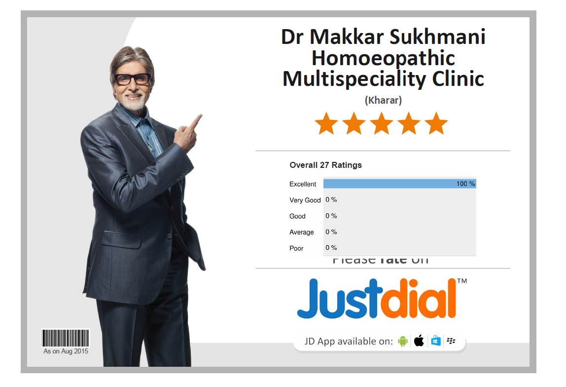 Satiesfied Patient of Dr Makkar