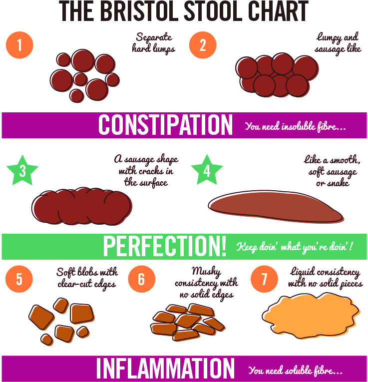 Bristol Stool Types & Classification & solution
