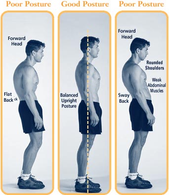 Good Posture vs Bad Posture